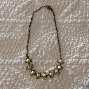 Gold and pearl J. Crew Factory necklace